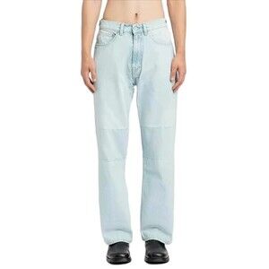 Our Legacy Relaxed-Fit Wide Leg Denim Pants - NWT